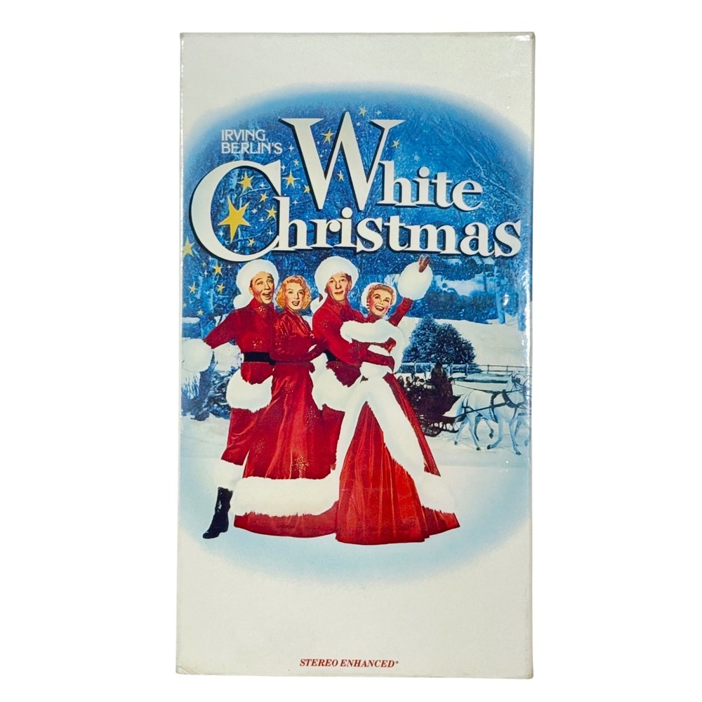 Paramount White Christmas‎ VHS Movie Bing Crosby Holiday Musical 1954